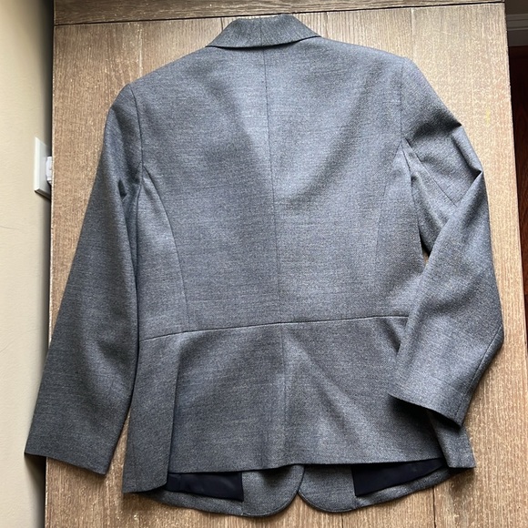 NWOT Theory 3/4 Sleeve Two Button Wool Blazer - Picture 7 of 8